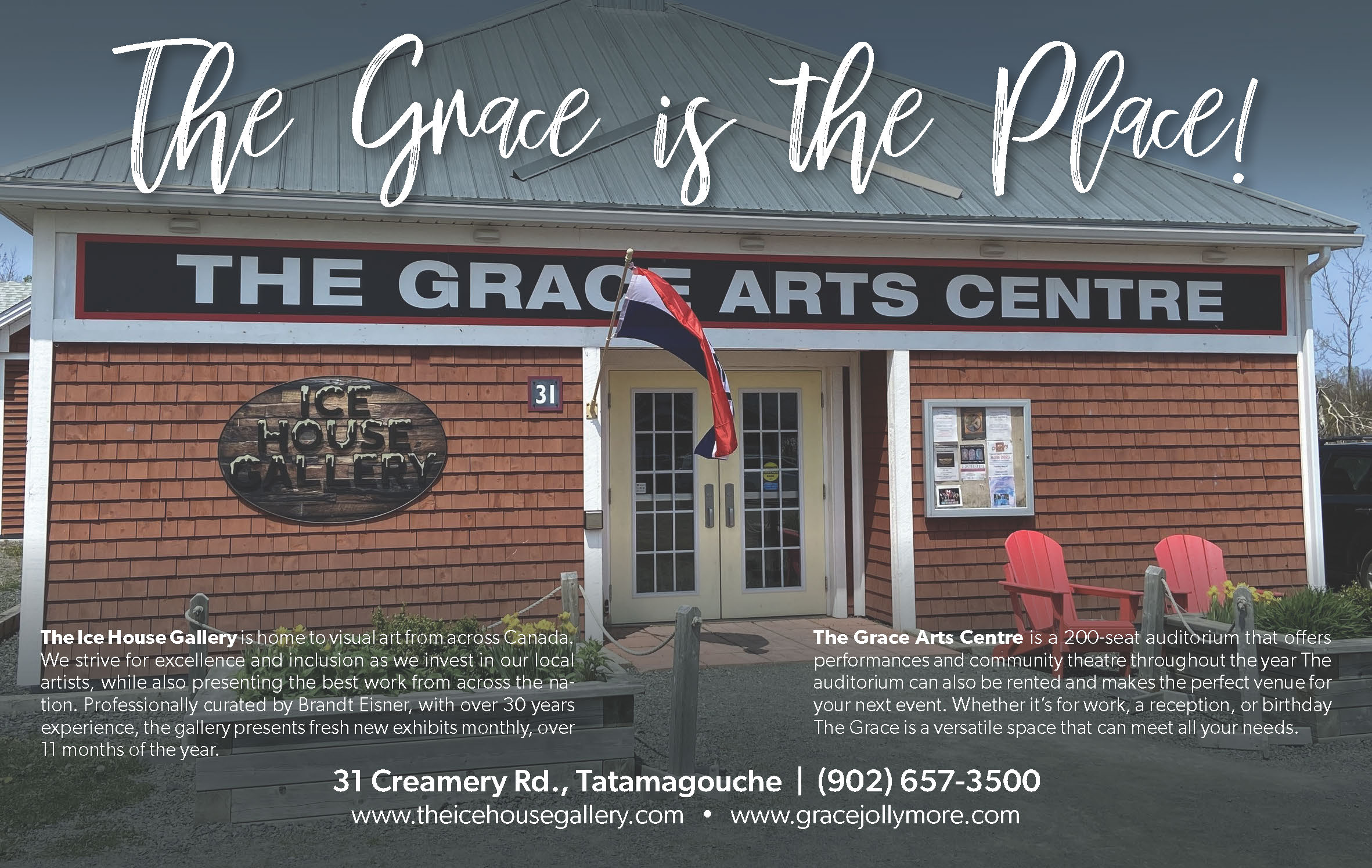 The Grace Arts Centre, Tatamagouche, Nova Scotia