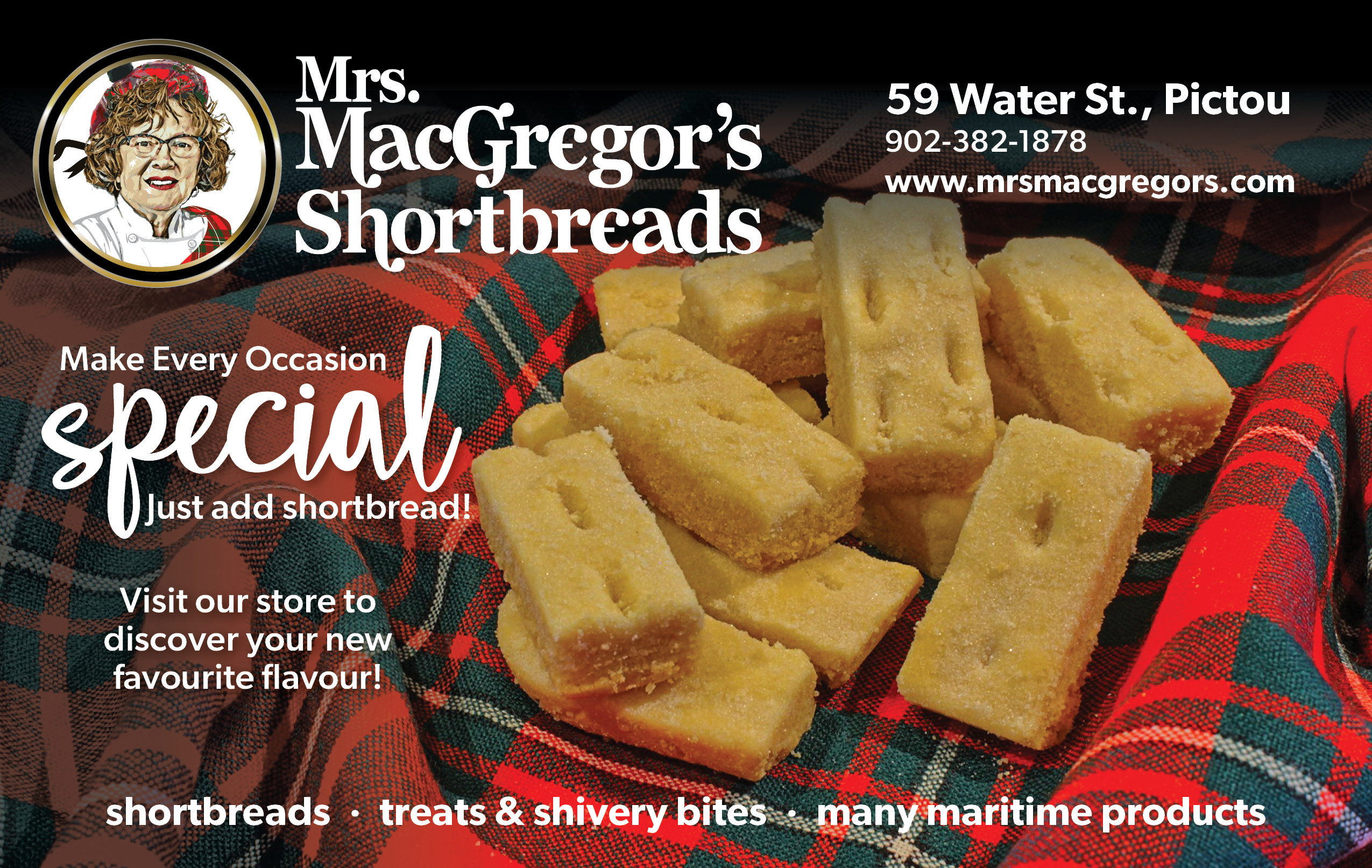 Mrs. MacGregors Shortbreads, Pictou, Nova Scotia