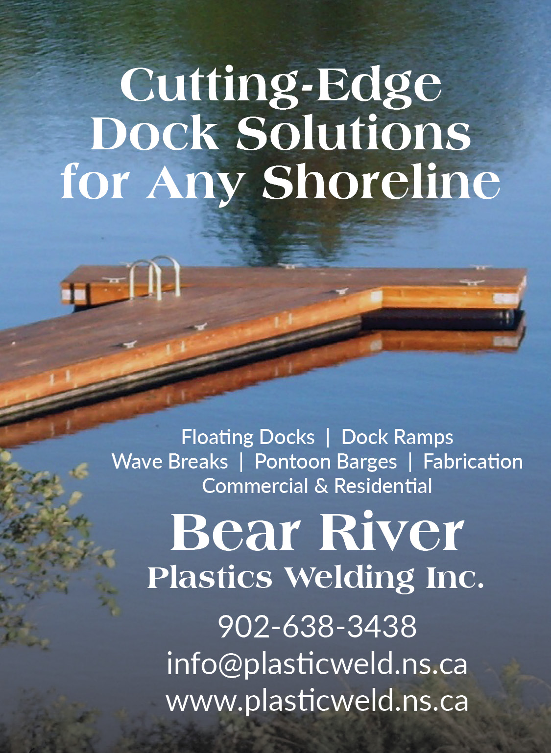 Bear River floats & docks advertisement